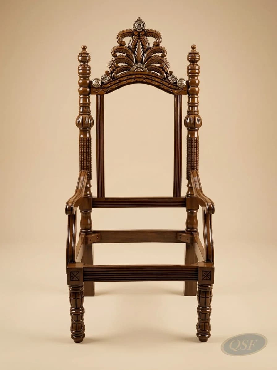 The Sovereign Regal Carved Armchair