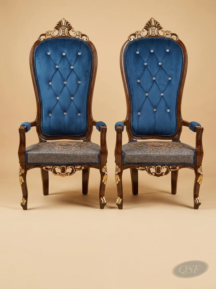 The Royal Sapphire Sovereign Armchair