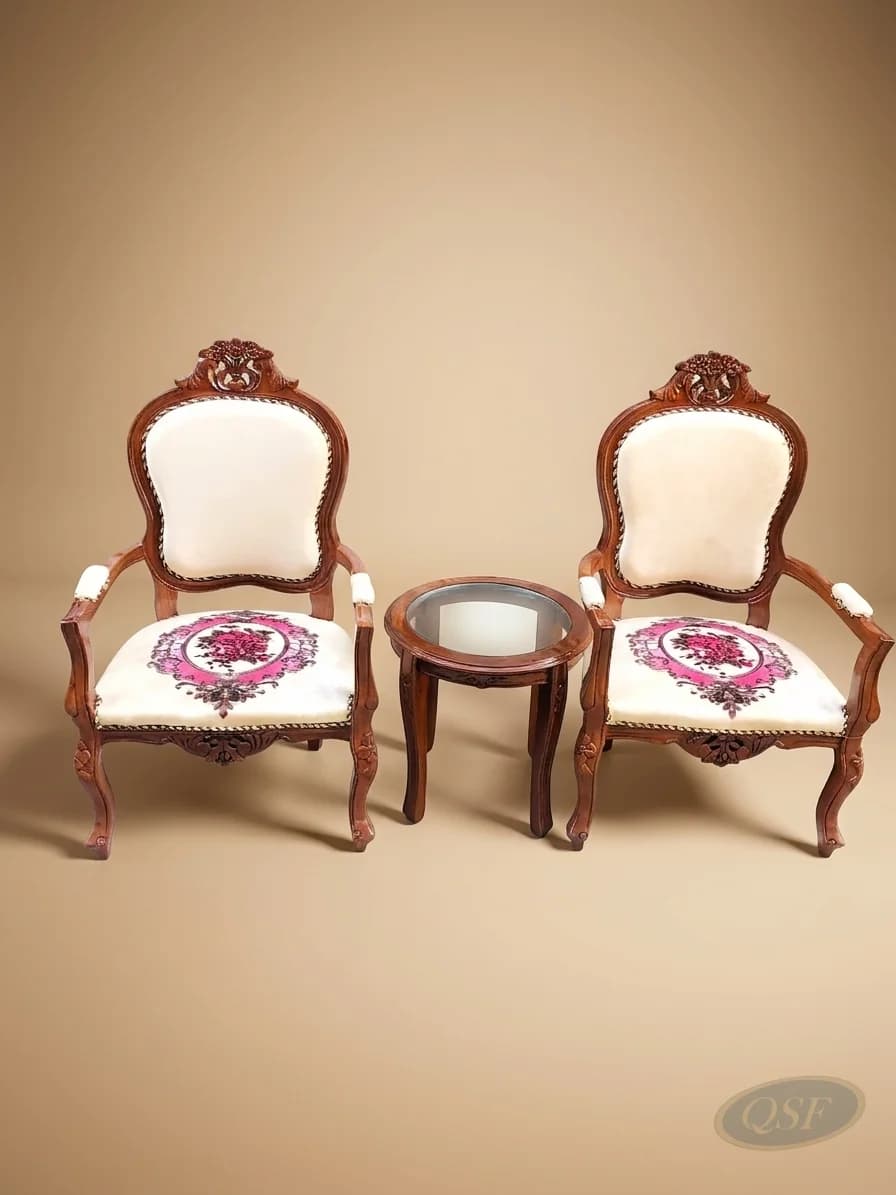 Victorian Rosewood Medallion Armchair