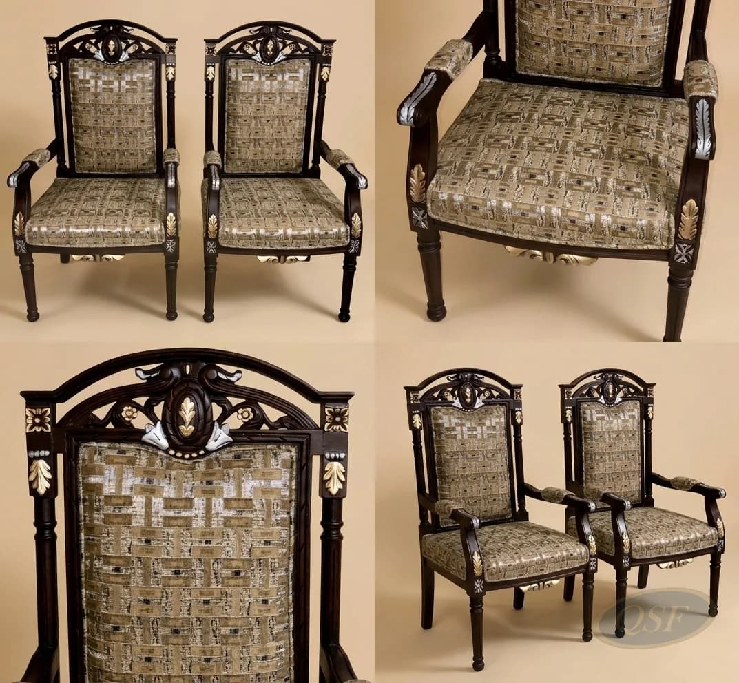 The Sovereign Gilded Armchair