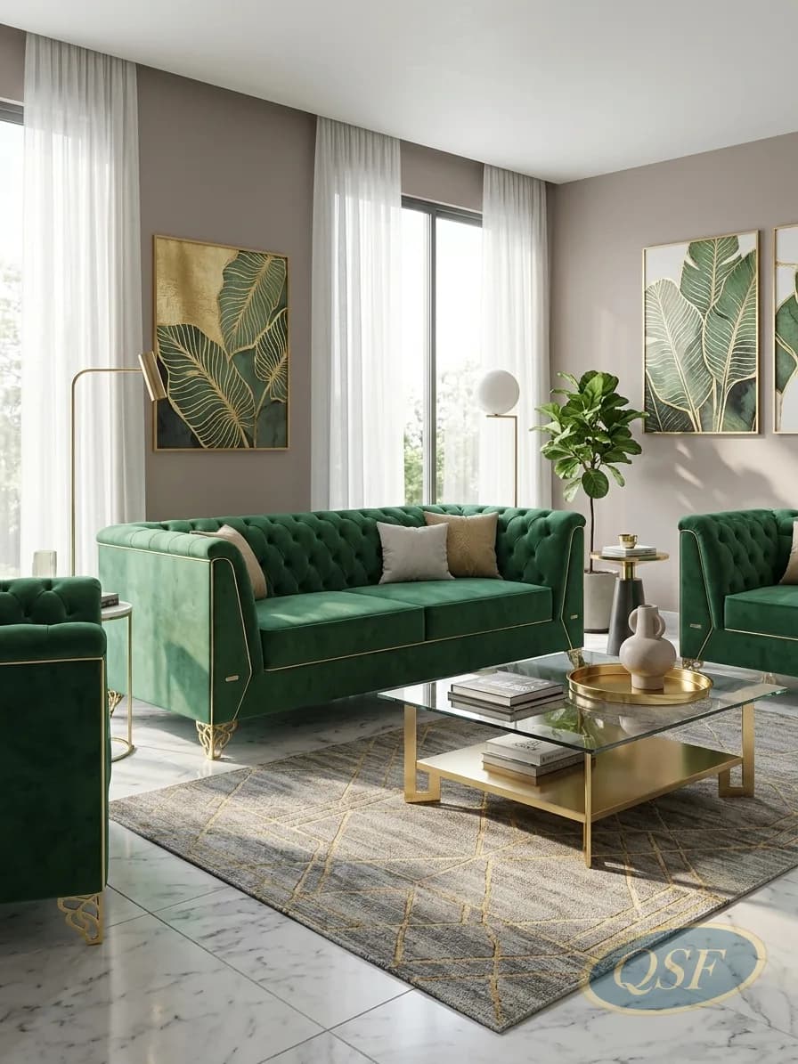 The Oxford Rolled Arm Sofa