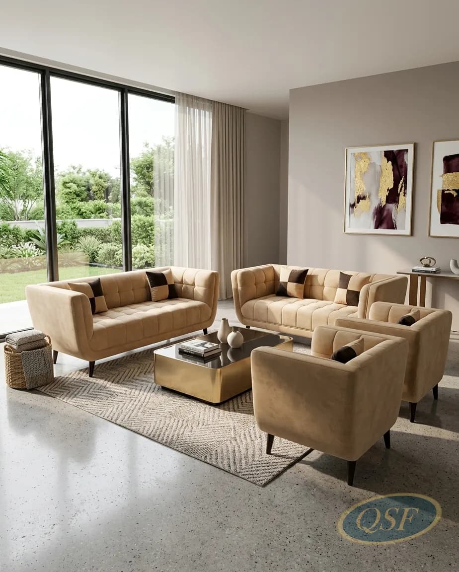 The Pacific Blue Sectional