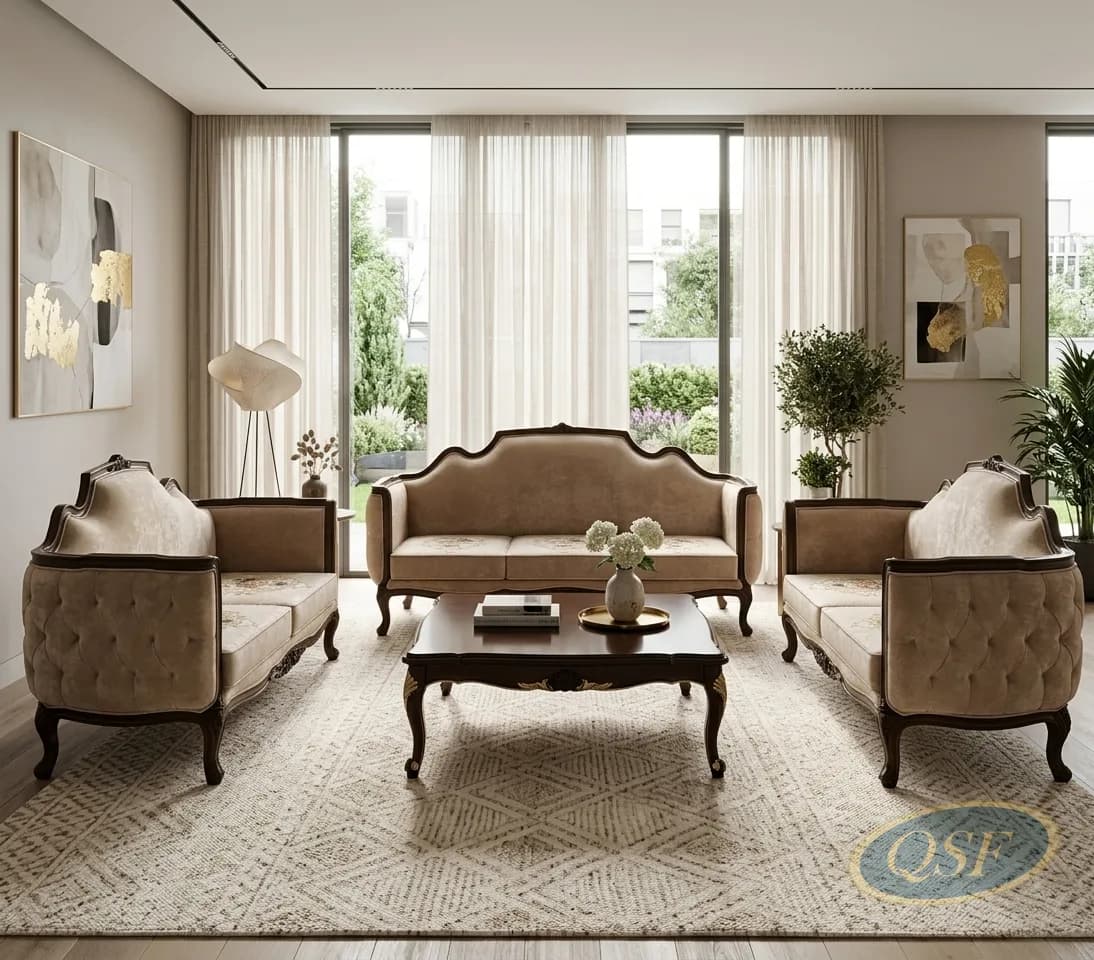 Grandeur Tufted Loveseat