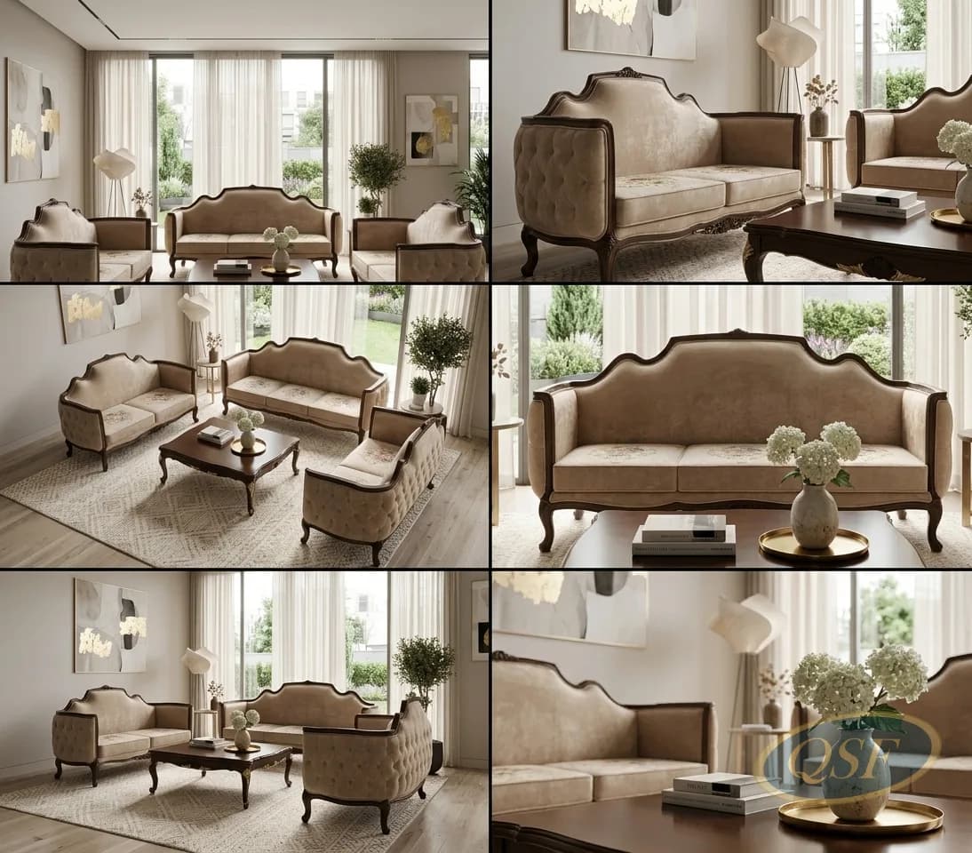 Grandeur Tufted Loveseat - View 2
