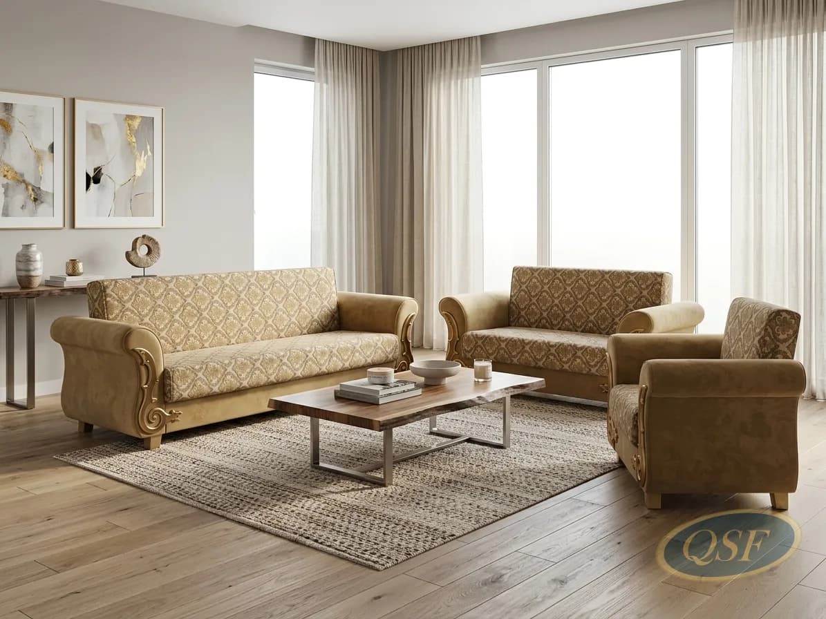 The Venetian Carved Sofa