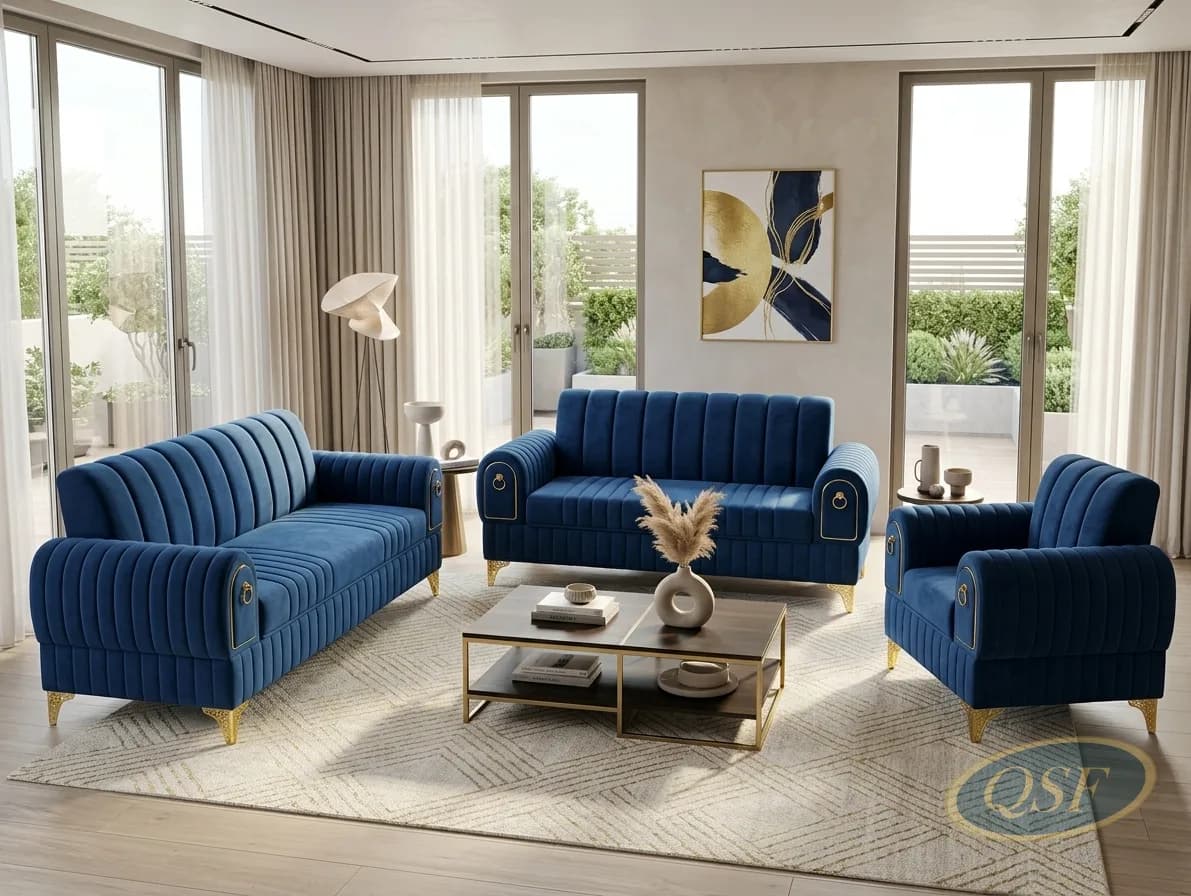 The Monarch Leather Sofa