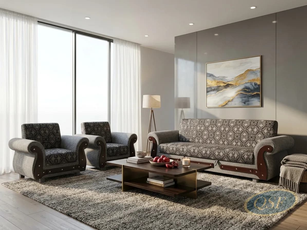 Aquamarine Coastal Loveseat