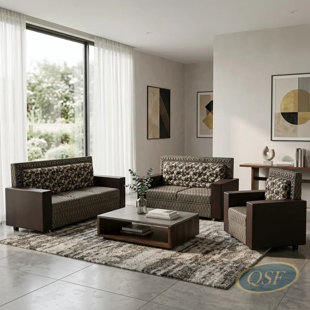Contemporary Floating Platform Sofa