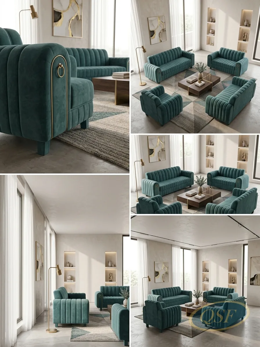 Prestige Rolled Arm Sofa - View 2