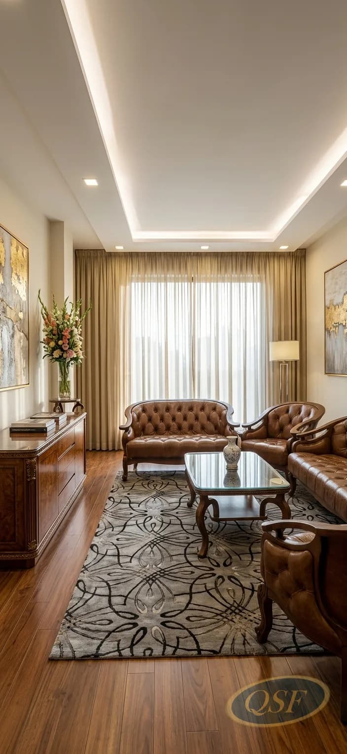 The Olympian White Marble Sofa