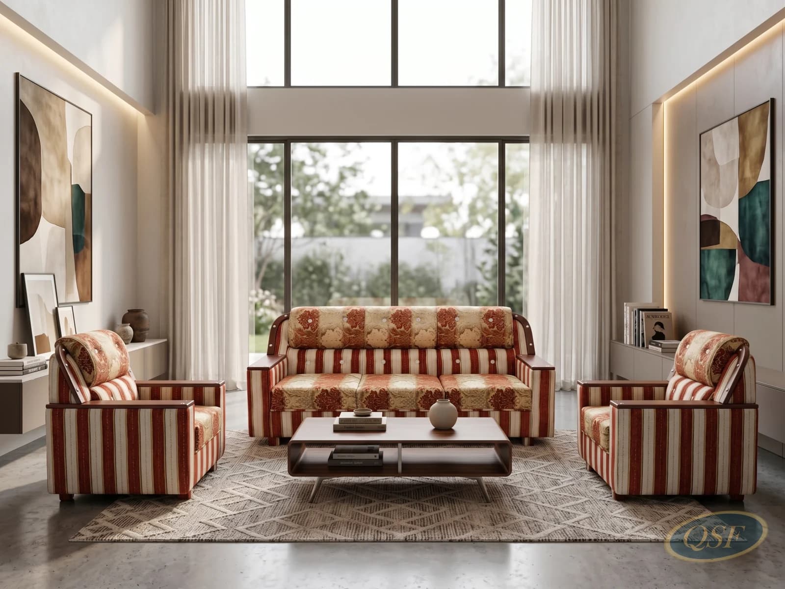 Teal Velvet Shell Sofa Edition 2