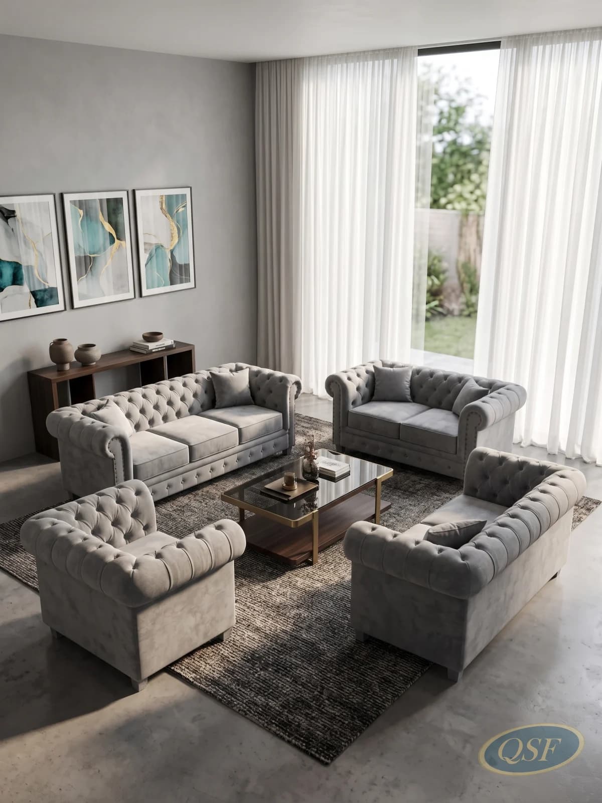 Noble Scrollarm Classic Sofa Edition 2