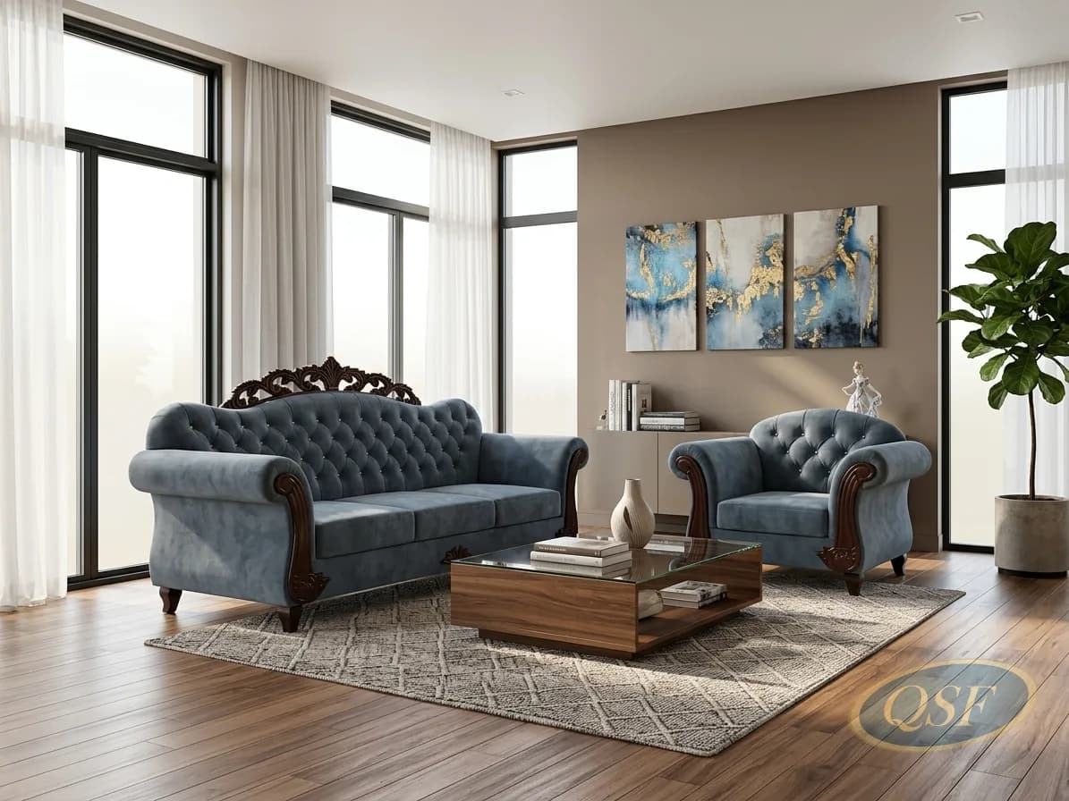 Contemporary Floating Platform Sofa Edition 2