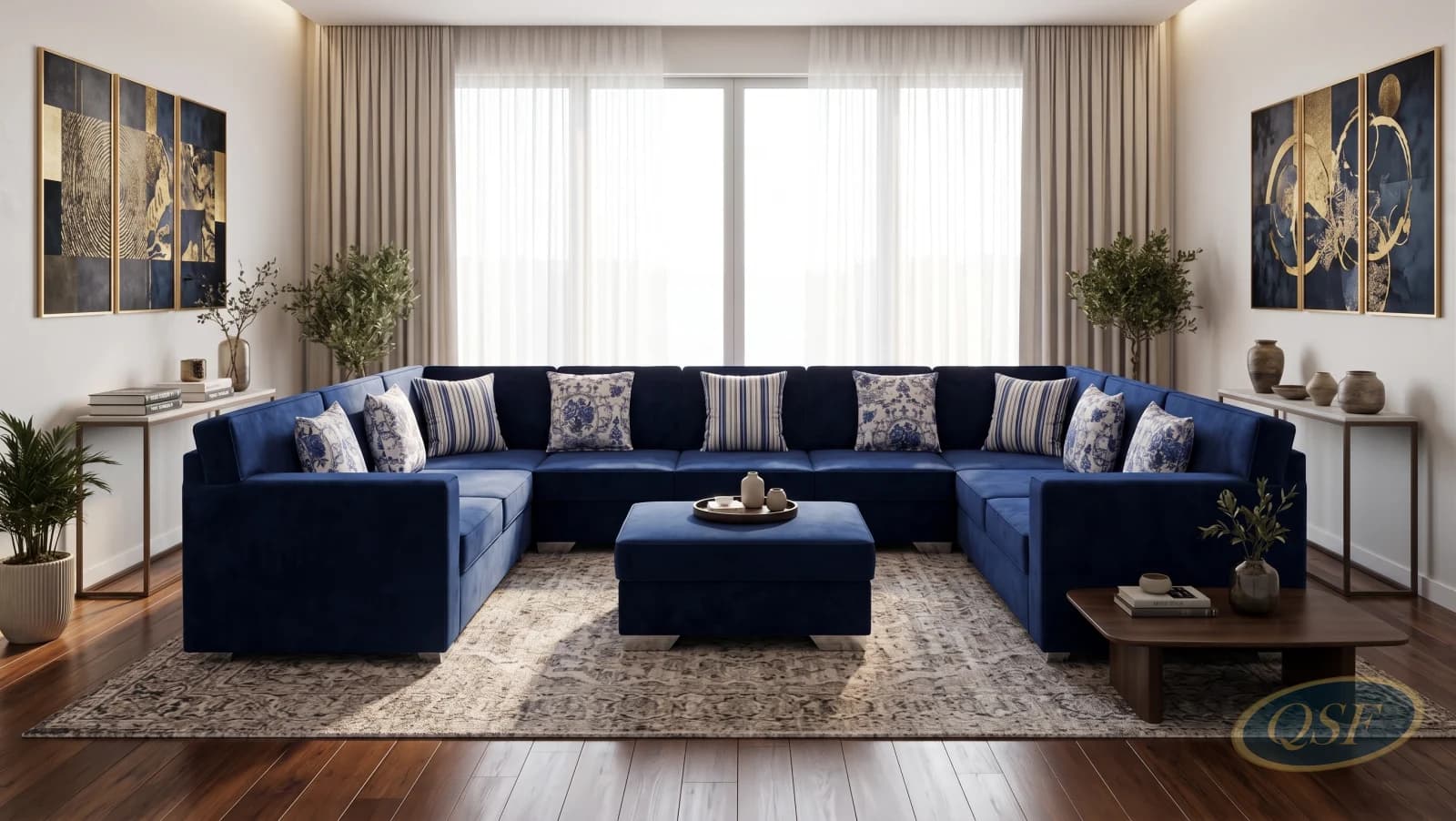 Platinum Grey Power Sofa