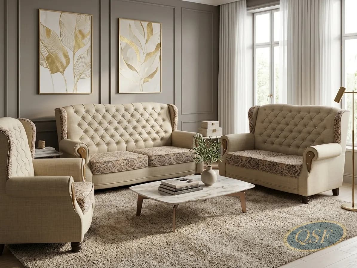 The Athenian Pillar Arm Sofa Edition 2