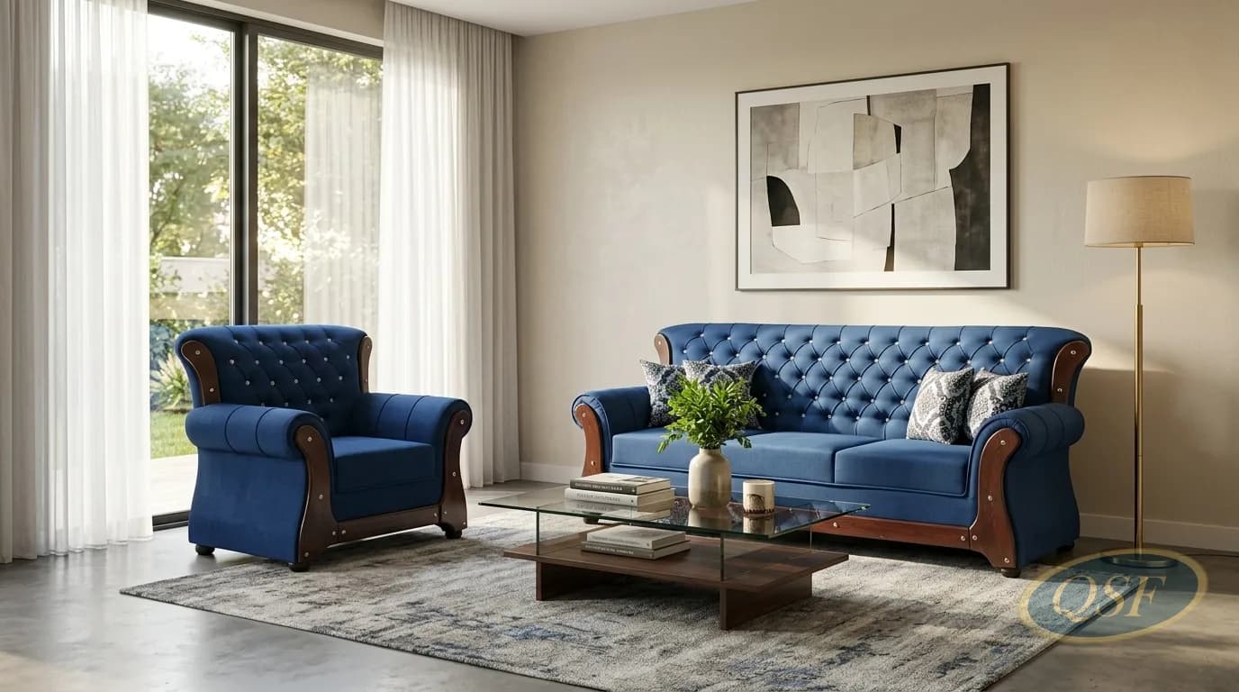 The Luxor Egyptian Motif Sofa