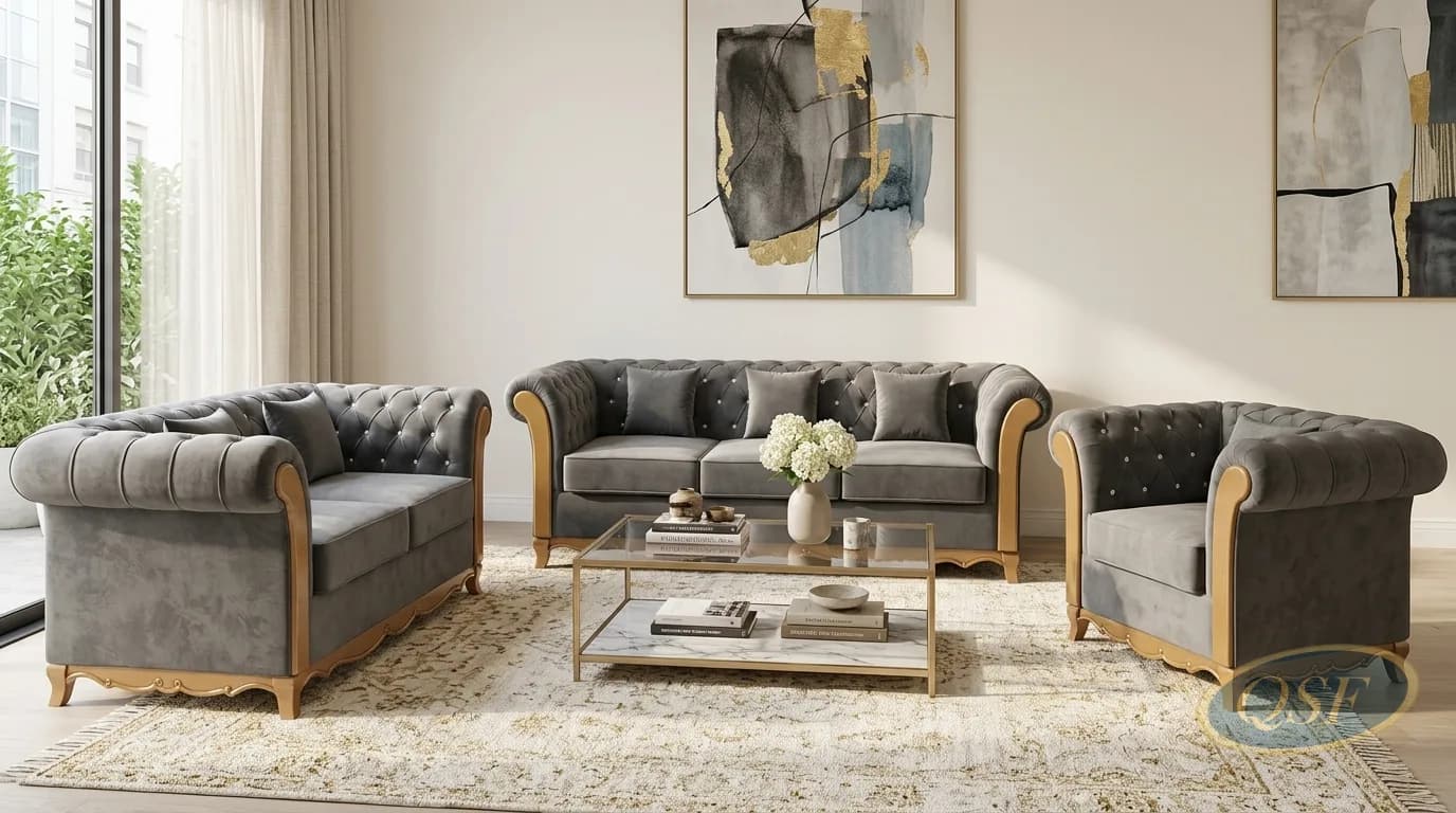 The Florentine Leather Sofa